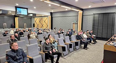 Kütahya OSB yatırımcılarına jandarmadan bilgilendirme semineri