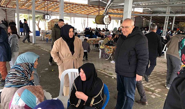 Kutsal topraklardan dönen Başkan Arslan hemşehrileriyle buluştu