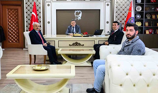 Malatya Gazeteciler Cemiyeti'nden Emniyet Müdürü Kayhan Ay'a ziyaret
