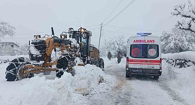 Malatya'da 136 kırsal mahalle yolu kapalı