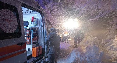 Malatya'da karda mahsur kalanlar kurtarıldı