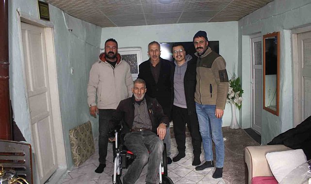 Malazgirt'te engelli bireylerin yüreğini ısıtan destek