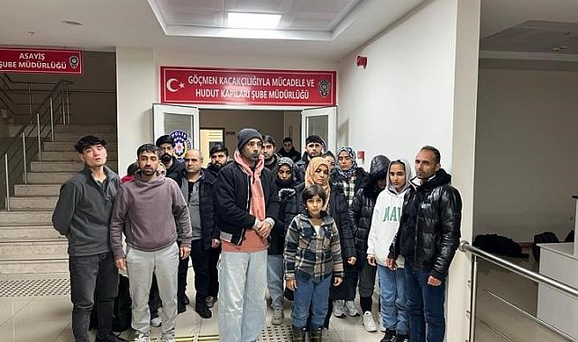 Manisa'da 34 düzensiz göçmen yakalandı