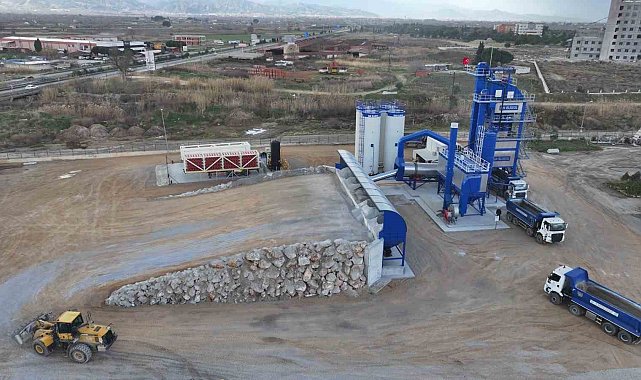 Manisa'da asfalt seferberliği: Hedef 120 bin ton
