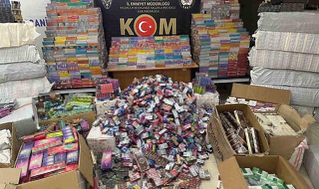 Manisa'da dev kaçak sigara operasyonu: 1 tutuklama