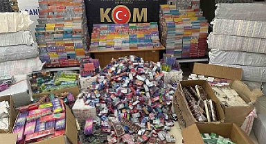 Manisa'da dev kaçak sigara operasyonu: 1 tutuklama