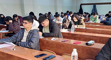 Manisa'da MSÜ adaylarına gerçek koşullarda deneme sınavı yapıldı