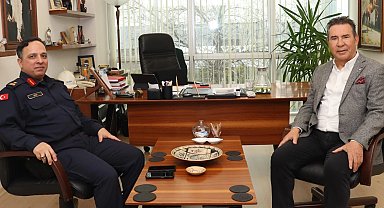 Manisa'da Tuğgeneral Şen'den Kent Konseyi'ne ziyaret