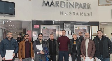 Mardin Park Hastanesi'nden gazetecilere geleneksel check-up