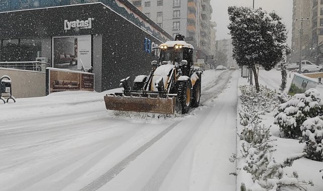 Mardin'de son yılların en yoğun kar yağışı