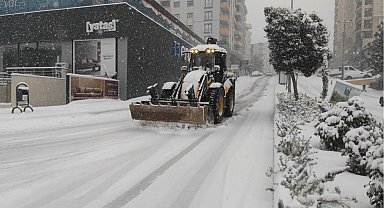 Mardin'de son yılların en yoğun kar yağışı
