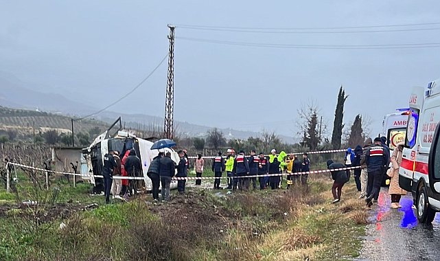 Memurları taşıyan servis kazasında acı haber geldi