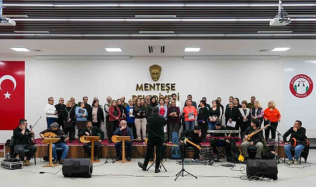 Menteşe Belediye Korosu Barış Manço repertuvarıyla sahne alıyor