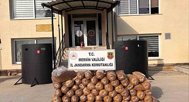 Mersin'de 335 kilo kaçak tütün ele geçirildi