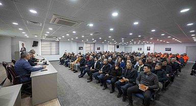 Mersin'de haşereyle mücadele bilgilendirmesi