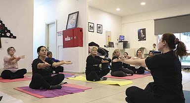 Mersin'de kadınlara nefes ve hareket eğitimi