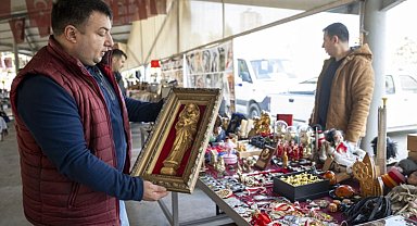 Mersin'de antika pazarı geçmişi gelecekle buluşturuyor