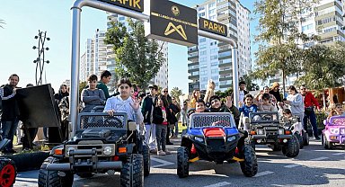 Mersin'de Trafik Park yarıyıl tatilinde çocukların akınına uğradı