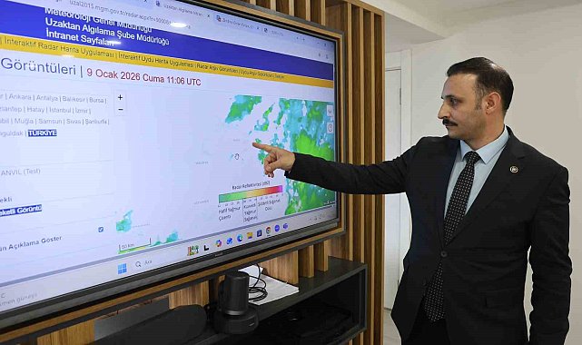 Meteoroloji 13. Bölge Teknik Şube Müdürü Öztürk "2022 yılından sonraki en yüksek yağışı aldık"