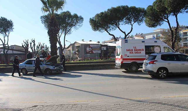 Minibüs ile otomobil çarpıştı: 1 yaralı