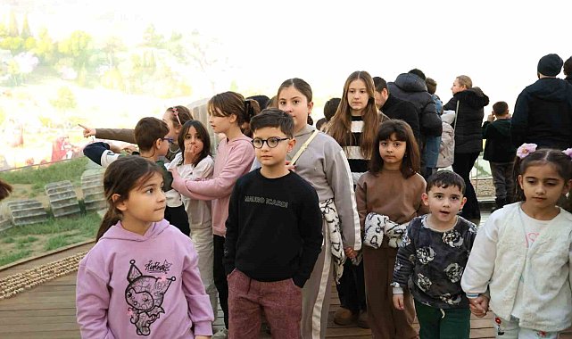Minik arkeologlar tarihi Osmangazi'de keşfediyor