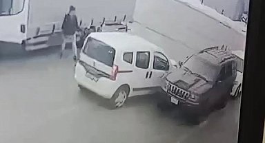 Muayene istasyonunda fren testi kazası!