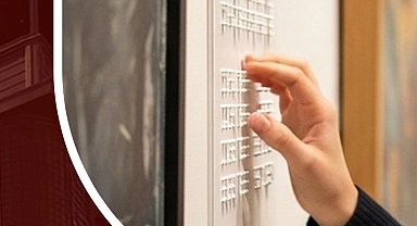 Mudanya'da fotoğraf sergisi görme engellilere uyarlandı