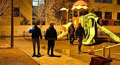 Narkotik ekiplerinden şok uygulama