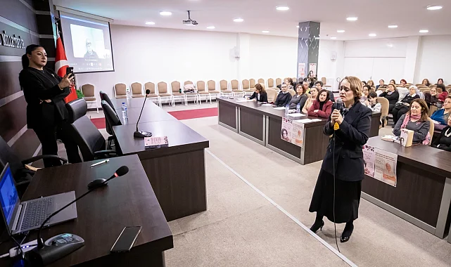 Narlıdereli edebiyatseverler Osman Balcıgil'i ağırladı