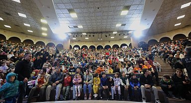 Nevşehir'de küçük izleyicilere büyük eğlence