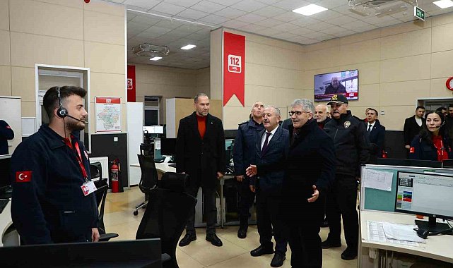 Niğde protokolünden yılbaşı gecesi görev başındaki ekiplere ziyaret