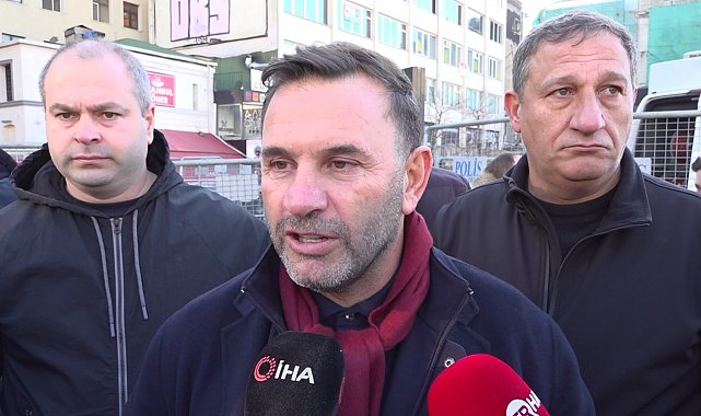 Okan Buruk: "Filistin'i hiç unutmadan, orada yaşananları düşünerek yaşamamız gerekiyor"