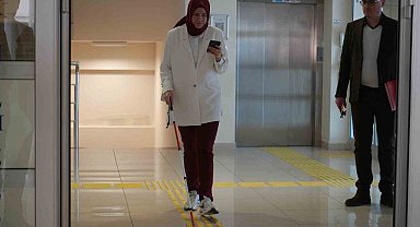 OMÜ'de görme engelliler için yapay zekâ destekli asistan devrede