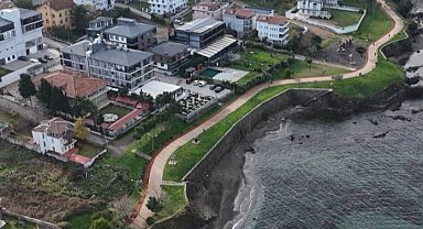 Ordu Büyükşehir'den Ünye'ye yeni bisiklet yolu