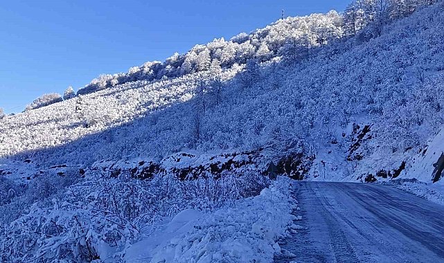 Ordu'da eğitime kar engeli