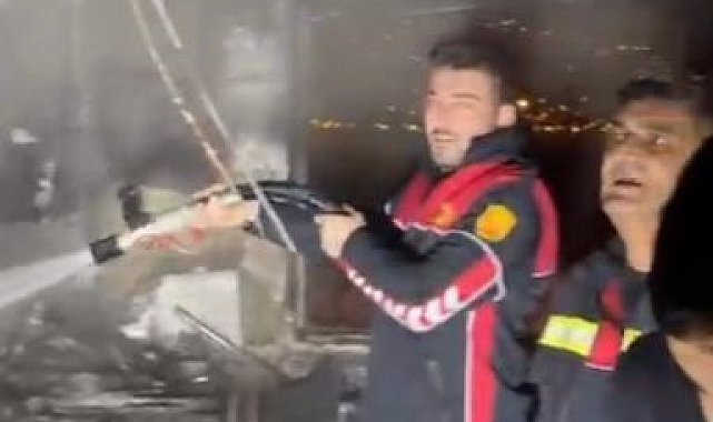 Osmaniye'de müstakil evde çıkan yangın söndürüldü