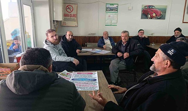 Pazaryeri'nde üreticiye tarımsal bilgilendirme