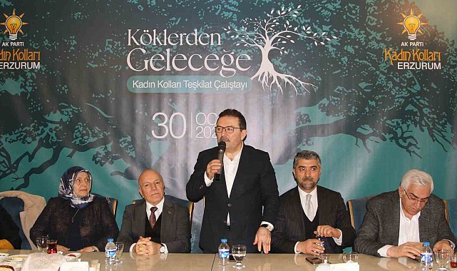 "Köklerden Geleceğe" Kadın Kolları Teşkilat Çalıştayı Erzurum'da gerçekleştirildi
