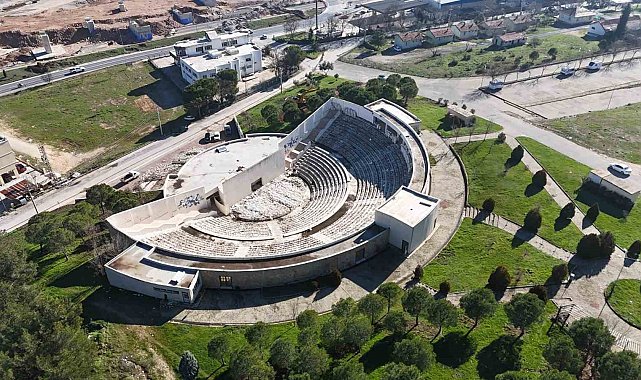 Şadan Gökovalı Açık Hava Tiyatrosu çağdaş bir yapıya kavuşuyor