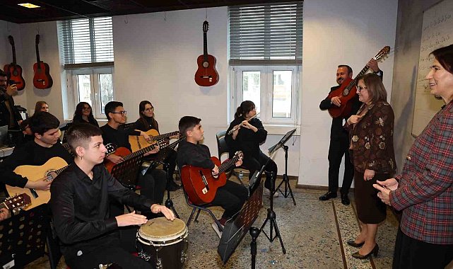 Şahin'den yarıyıl tatili atölyelerine ziyaret