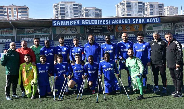 Şahinbey Ampute çıkışını sürdürüyor