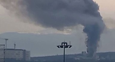 Sakarya Şehir Hastanesi inşaatında yangın