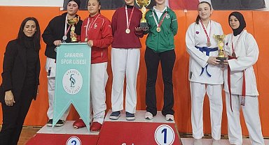 Sakaryalı sporcular il seçmelerine damga vurdu