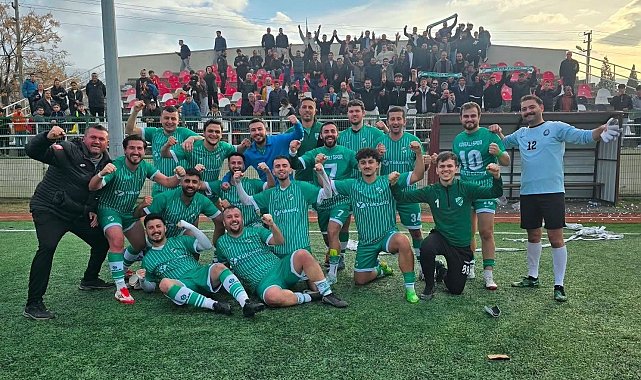 Salihli Kösealispor şampiyonluğunu ilan etti