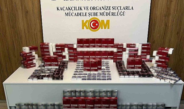 Samsun'da kaçak sigara operasyonu: 23 bin 160 makaron ele geçirildi