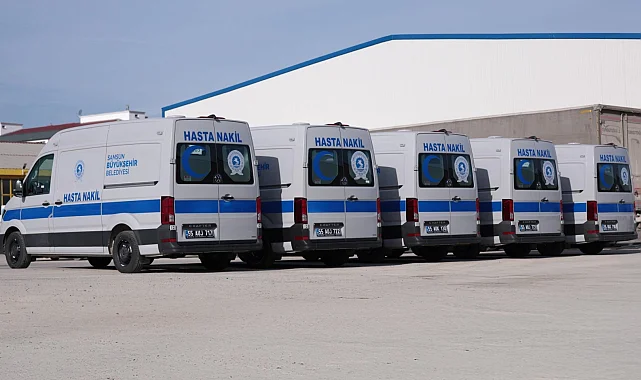 Samsun'da hasta nakil aracı sevinci