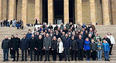 Samsunlu mübadillerden Anıtkabir ziyareti