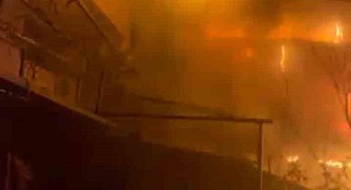 Sancaktepe'de ahşap baraka yangını korkuttu