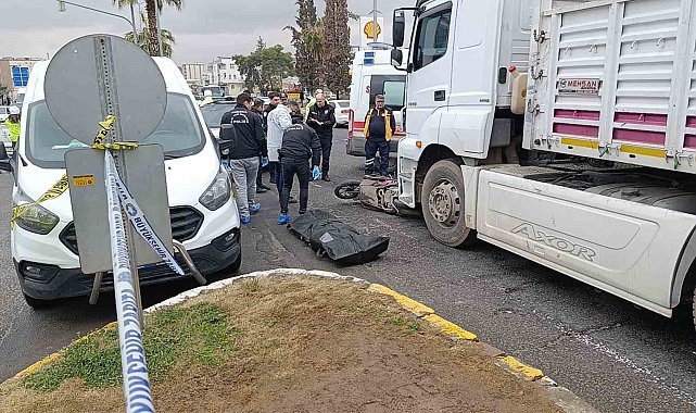 Şanlıurfa'da tır ile motosiklet çarpıştı: 1 ölü