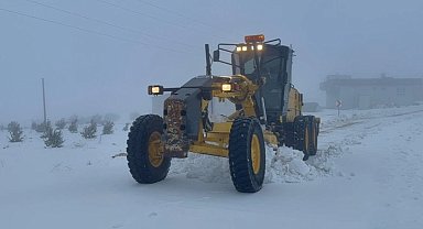 Şanlıurfa'da karla rekor mücadele